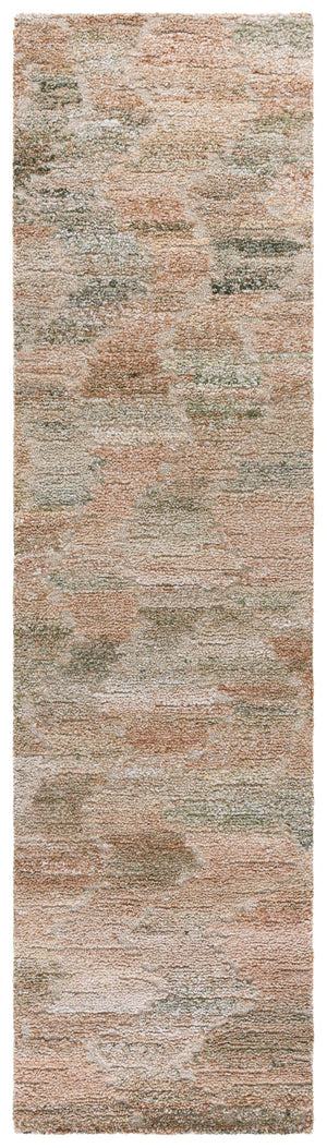 Safavieh Harvest Elegant Hand-tufted Runner - Luxurious Softness & Durability For Stylish Home Décor Bliss Green ,Beige 80% Polyester,20% Wool Hvt115y-29