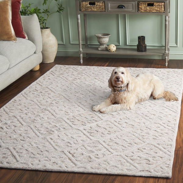 Safavieh Harvest Handwoven Wool Runner In Rust And Grey — Modern Geometric Transitional Rug, Low-Profile Durable 2'-3" x 9'-0" HVT117P-29