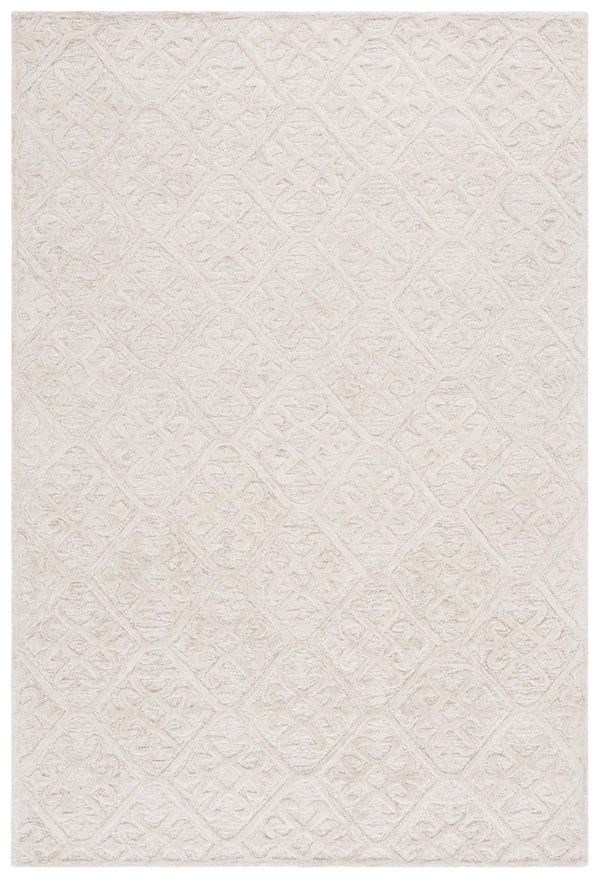 Safavieh Harvest Handwoven Wool Area Rug In Olive Beige – Low-Profile, Durable, Artisanal Texture For Modern Rooms 4'-0" x 6'-0" HVT117X-4