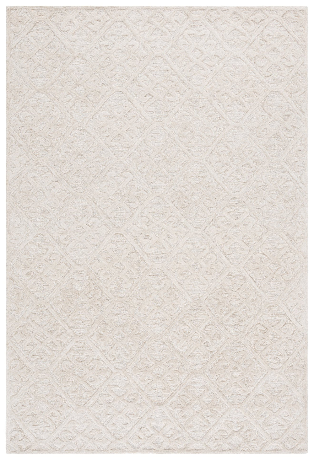 Safavieh Harvest Handwoven Olive Beige Wool Rug — Minimalist, Durable Low-Profile Pile For Modern Living Spaces 9'-0" x 12'-0" HVT117X-9