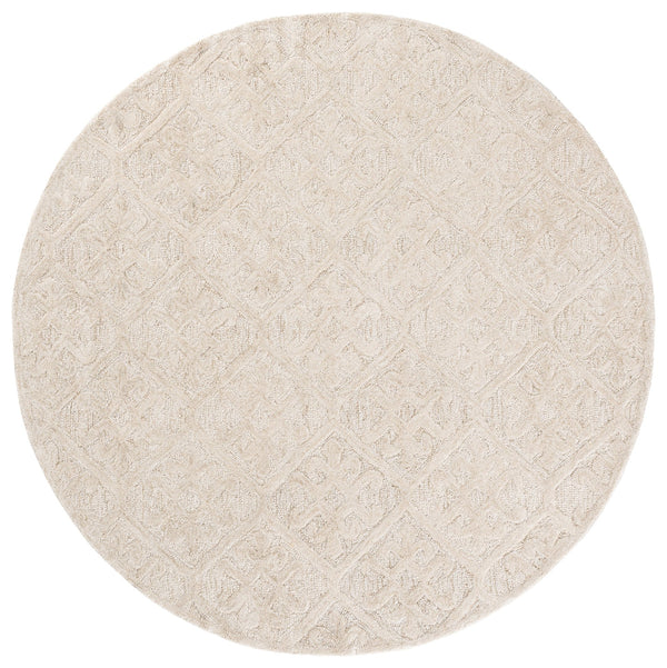 Safavieh Harvest Handwoven Olive Beige Wool Rug — Low-Profile Modern Transitional Geometric Texture, Durable Elegance 5'-0" x 8'-0" HVT117X-5