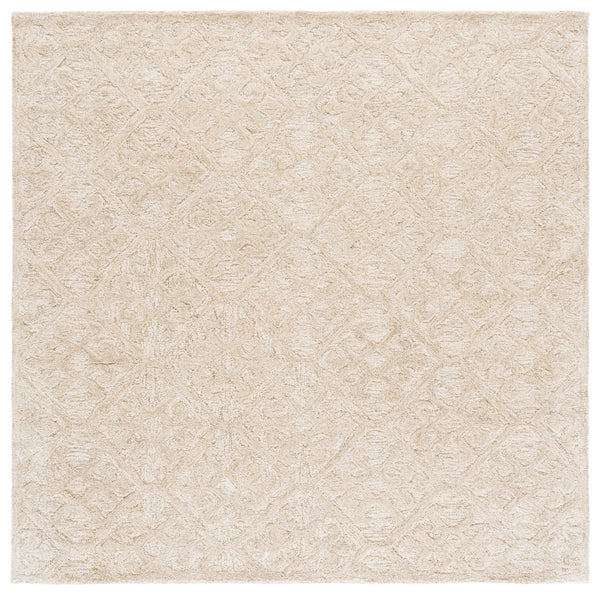 Safavieh Harvest Handwoven Olive Beige Wool Rug — Low-Profile Modern Transitional Geometric Texture, Durable Elegance 5'-0" x 8'-0" HVT117X-5