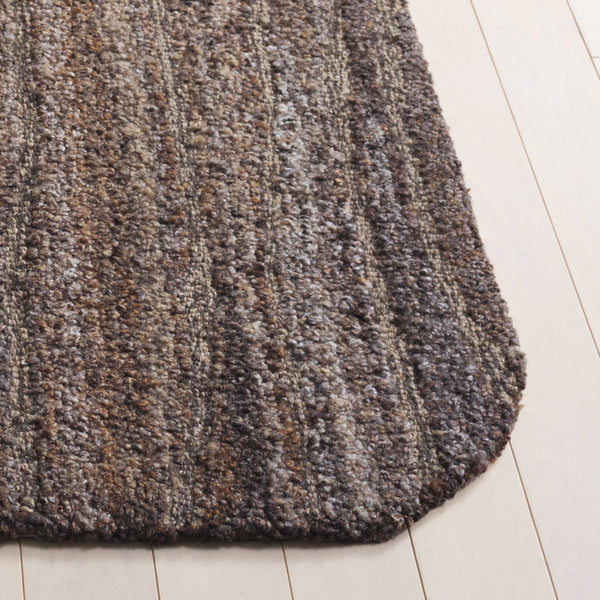 Safavieh Harvest Elegant Hand-tufted Runner Rug – Premium Polyester & Wool Blend For Stylish Home Decor Brown 80% Polyester,20% Wool Hvt118t-5