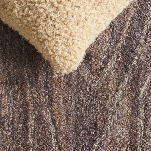 Safavieh Harvest Elegant Hand-tufted Runner Rug – Premium Polyester & Wool Blend For Stylish Home Decor Brown 80% Polyester,20% Wool Hvt118t-5