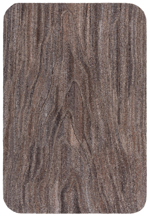 Safavieh Harvest Elegant Hand Tufted Area Rug – Warm Minimalist Design To Enhance Your Modern Living Space Brown 80% Polyester,20% Wool Hvt118t-4