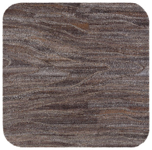 Safavieh Harvest Elegant Hand Tufted Area Rug – Warm Minimalist Design To Enhance Your Modern Living Space Brown 80% Polyester,20% Wool Hvt118t-4