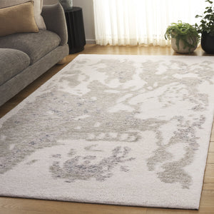 Safavieh Harvest Hand-Tufted Wool Rug In Ivory And Green – Modern Abstract Design, Low-Profile Plush Comfort 9'-0" x 12'-0" HVT121Y-9