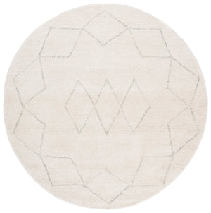 Safavieh Harvest Hand-tufted Runner Rug - Luxurious Wool And Cotton Blend With Elegant Geometric Design Ivory ,Green 80% Wool & 20% Cotton Hvt201a-6r