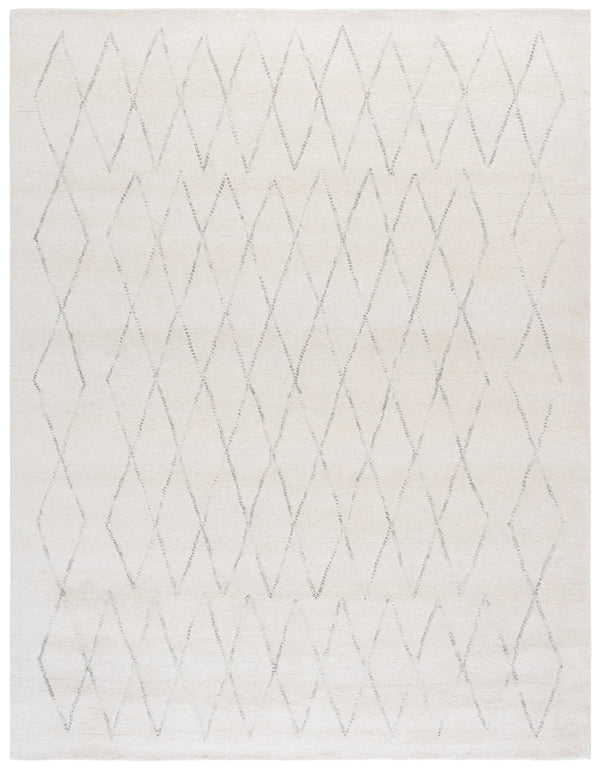 Safavieh Harvest Hand-tufted Runner Rug - Luxurious Wool And Cotton Blend With Elegant Geometric Design Ivory ,Green 80% Wool & 20% Cotton Hvt201a-8