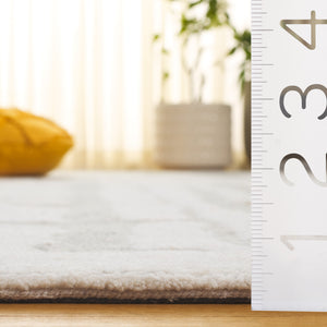 Safavieh Harvest Medium Rectangle Area Rug - Luxurious 5x8 Ivory & Light Blue, Hand-tufted Elegance For Home Ivory ,Light Blue 80% Wool,20% Cotton Hvt301a-5