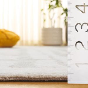 Safavieh Harvest Luxurious Hand-tufted Area Rug: Elegant Comfort For Your Home Decor With Timeless Style Ivory ,Light Blue 80% Wool,20% Cotton Hvt301a-29