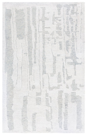 Safavieh Harvest Medium Rectangle Area Rug - Luxurious 5x8 Ivory & Light Blue, Hand-tufted Elegance For Home Ivory ,Light Blue 80% Wool,20% Cotton Hvt301a-5