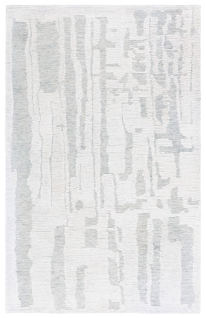 Safavieh Harvest Luxurious Hand-tufted Area Rug: Elegant Comfort For Your Home Decor With Timeless Style Ivory ,Light Blue 80% Wool,20% Cotton Hvt301a-29