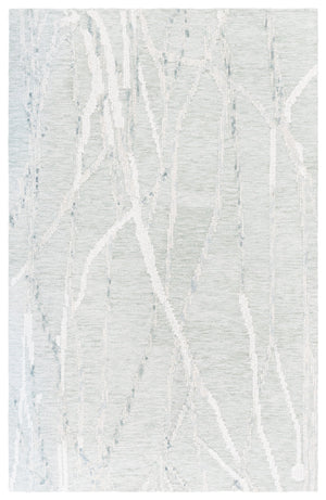 Safavieh Harvest 5ft X 8ft Hand-tufted Area Rug In Sage And Ivory - Chic, Soft Wool & Cotton Blend Design Sage ,Ivory 80% Wool,20% Cotton Hvt303w-5