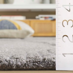 Safavieh Harvest Hand-tufted Runner Rug - Modern Geometric Design For Elegant Home Décor And Comfort Grey Polyester Pile Hvt401f-5