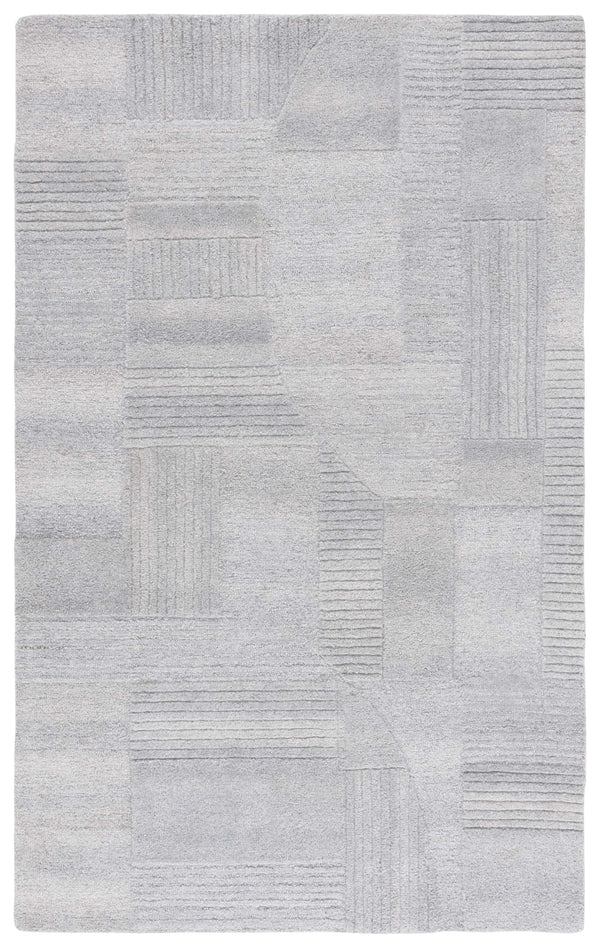 Safavieh Harvest Hand-tufted Runner Rug - Modern Geometric Design For Elegant Home Décor And Comfort Grey Polyester Pile Hvt401f-5