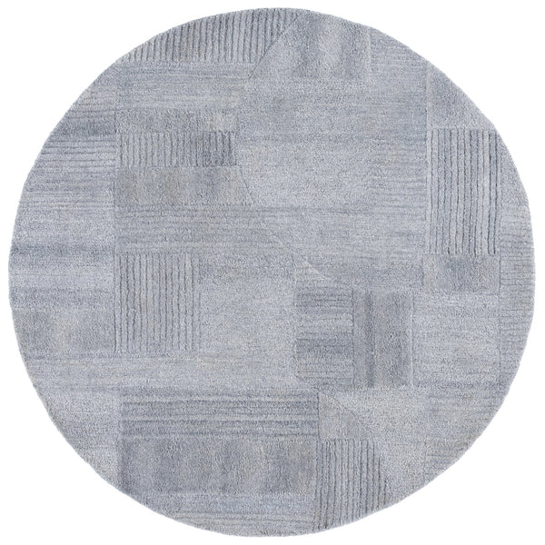 Safavieh Harvest Hand-tufted Runner Rug - Modern Geometric Design For Elegant Home Décor And Comfort Grey Polyester Pile Hvt401f-6r