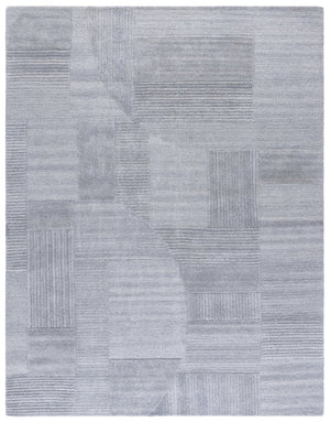 Safavieh Harvest Hand-tufted Runner Rug - Modern Geometric Design For Elegant Home Décor And Comfort Grey Polyester Pile Hvt401f-8