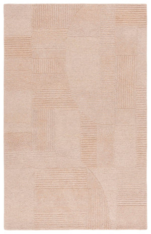 Safavieh Harvest Modern Area Rug - Hand-tufted Polyester With Geometric Design For Stylish Interiors Brown Polyester Pile Hvt401t-3