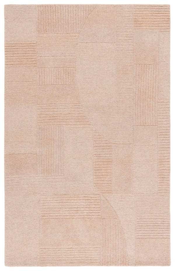 Safavieh Harvest Modern Area Rug - Hand-tufted Polyester With Geometric Design For Stylish Interiors Brown Polyester Pile Hvt401t-3