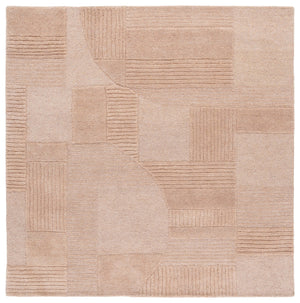 Safavieh Harvest Hand-tufted Runner Rug - Modern Geometric Design For Elegant Home Décor And Comfort Brown Polyester Pile Hvt401t-6sq