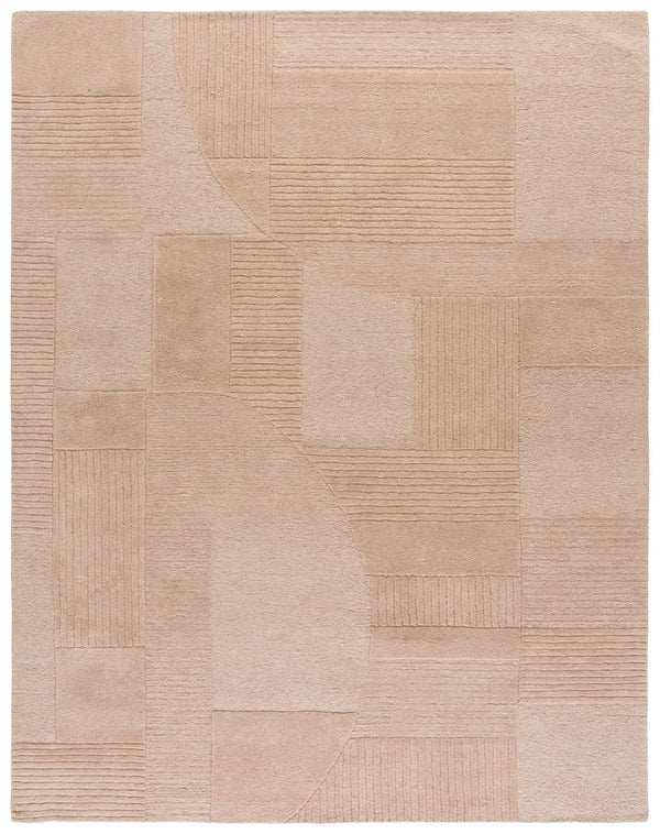 Safavieh Harvest Hand-tufted Runner Rug - Modern Geometric Design For Elegant Home Décor And Comfort Brown Polyester Pile Hvt401t-8