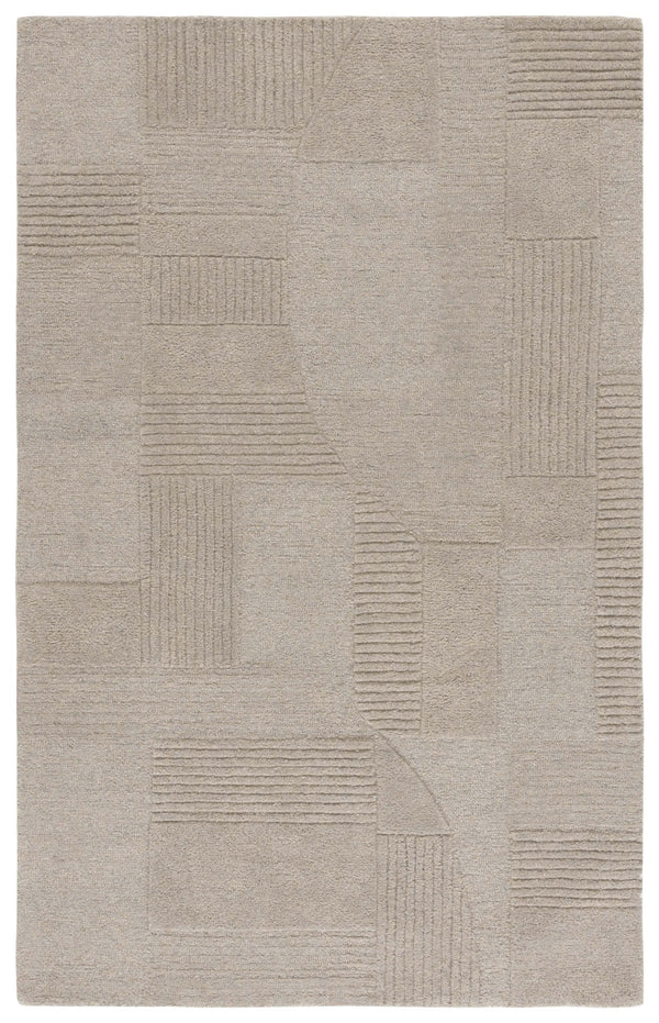 Safavieh Harvest Hand-tufted Runner Rug - Modern Geometric Design For Elegant Home Décor And Comfort Sage ,Grey Polyester Pile Hvt401w-5