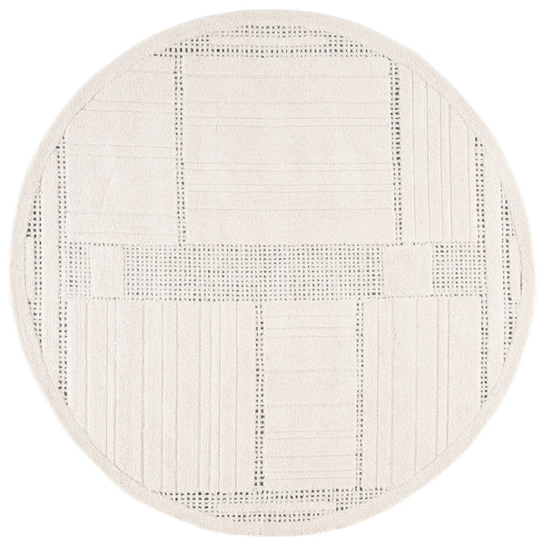 Safavieh Harvest Hand-Tufted Ivory Runner — Wool-Cotton Blend, Low-Profile Comfort For Hallways & Entryways 2'-3" x 9'-0" HVT402A-29