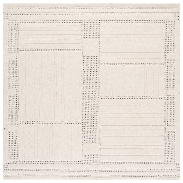 Safavieh Harvest Hand-Tufted Ivory Runner — Wool-Cotton Blend, Low-Profile Comfort For Hallways & Entryways 2'-3" x 9'-0" HVT402A-29
