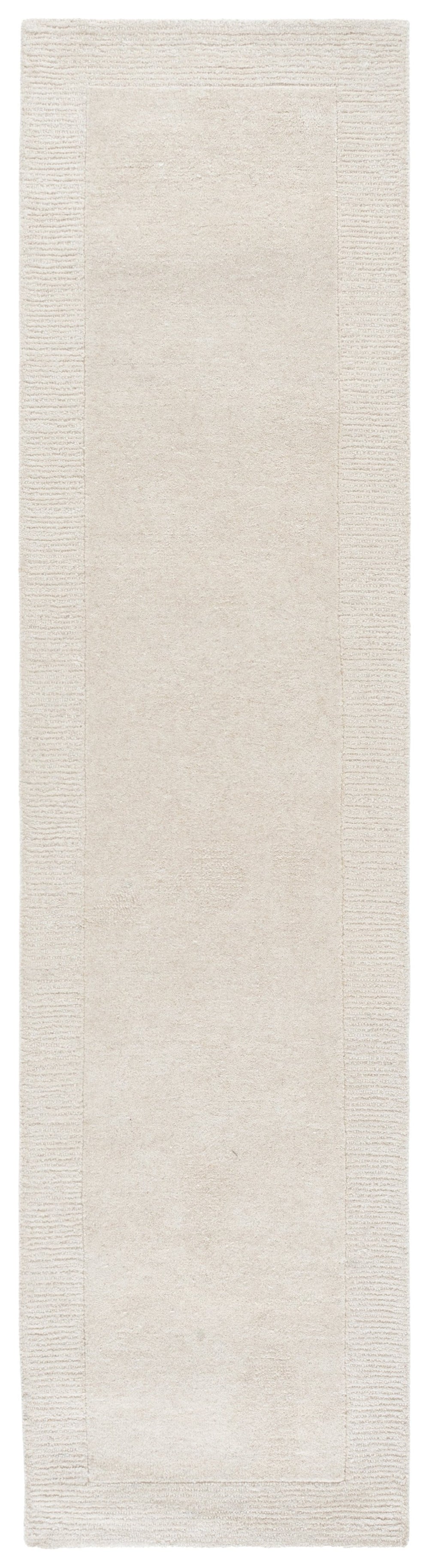 Safavieh Harvest Ivory Hand-Tufted Wool-Cotton Rug — Timeless Neutral 8X10 Area Rug For Cozy, Refined Spaces 8'-0" x 10'-0" HVT404A-8