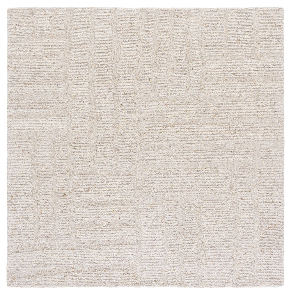 Safavieh Harvest Runner Rug - Hand-tufted Wool & Cotton For Hallways - Cozy, Elegant, And Versatile Décor Beige 80% Wool 20% Cotton Hvt501b-6sq