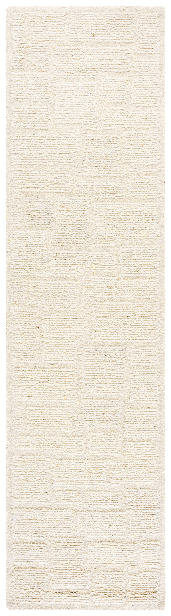 Safavieh Harvest Elegant Hand-tufted Runner Rug For Hallways - Luxurious Wool & Cotton Blend, India Craftsmanship Ivory 80% Wool 20% Cotton Hvt502a-29