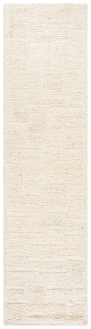 Safavieh Harvest Elegant Hand-tufted Area Rug For Cozy Living Spaces – Soft Wool And Cotton Blend Comfort Ivory 80% Wool 20% Cotton Hvt502a-9