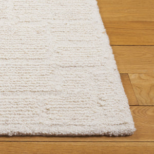 Safavieh Harvest Elegant Hand-tufted Runner Rug For Hallways - Luxurious Wool & Cotton Blend, India Craftsmanship Ivory 80% Wool 20% Cotton Hvt502a-5
