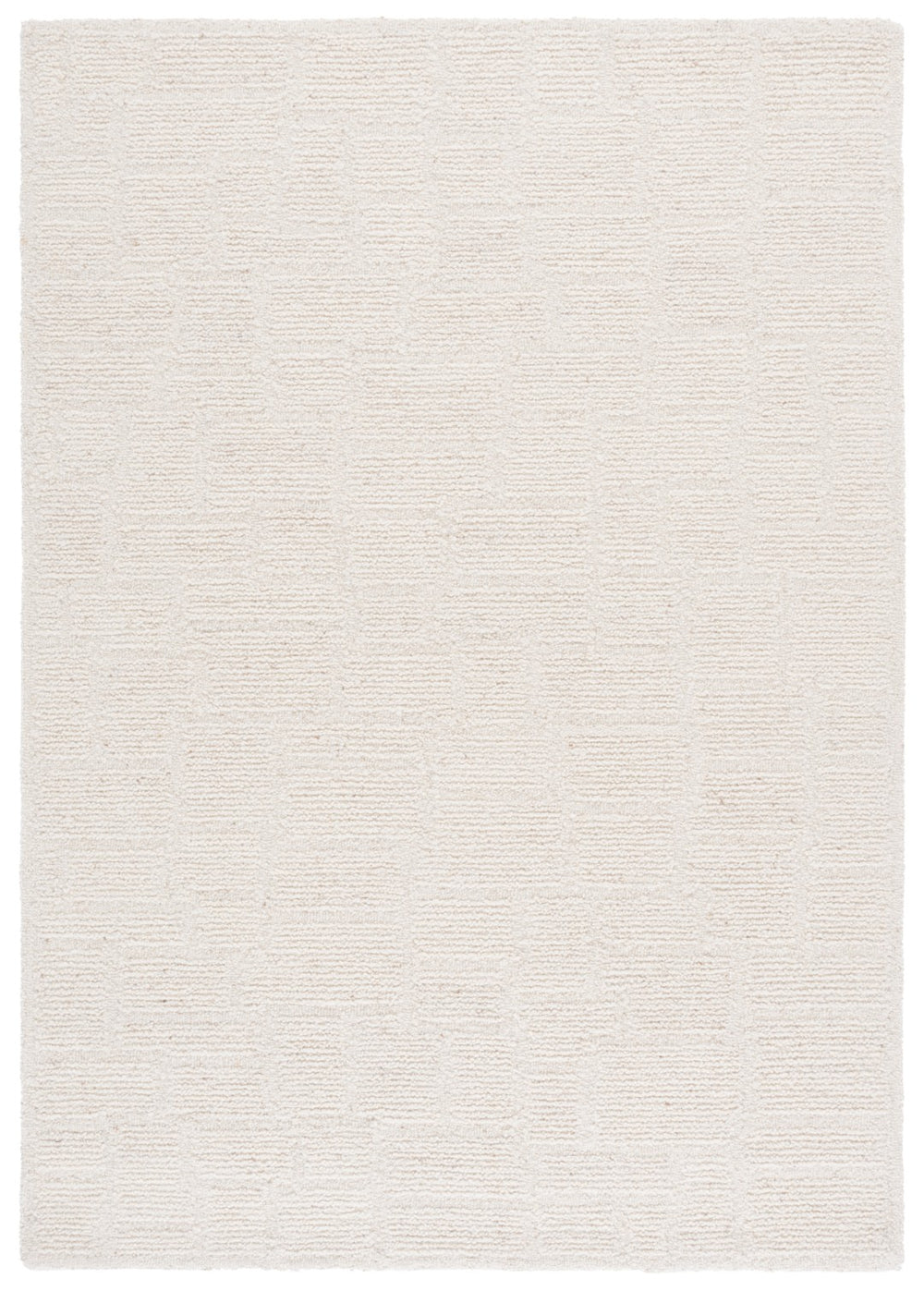 Safavieh Harvest Elegant Hand-tufted Area Rug For Cozy Living Spaces – Soft Wool And Cotton Blend Comfort Ivory 80% Wool 20% Cotton Hvt502a-9