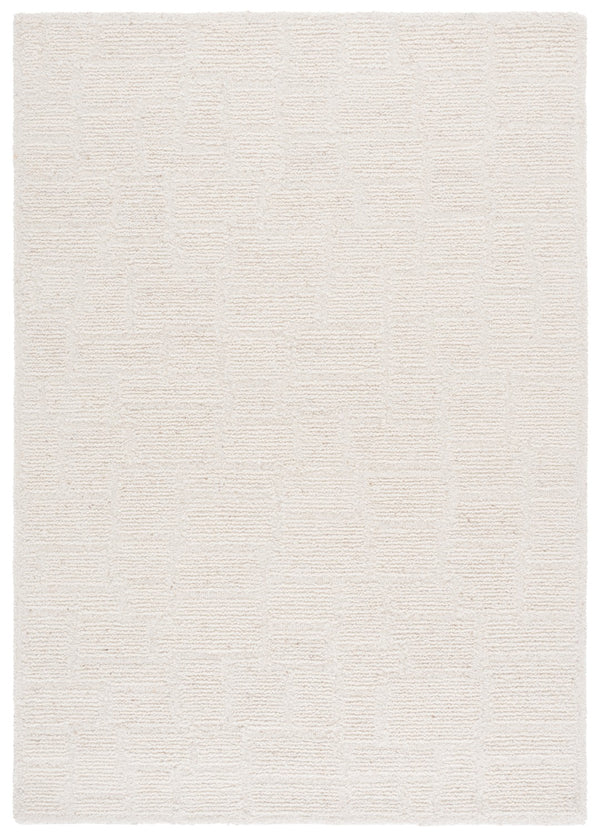 Safavieh Harvest Elegant Hand-tufted Area Rug For Cozy Living Spaces – Soft Wool And Cotton Blend Comfort Ivory 80% Wool 20% Cotton Hvt502a-9