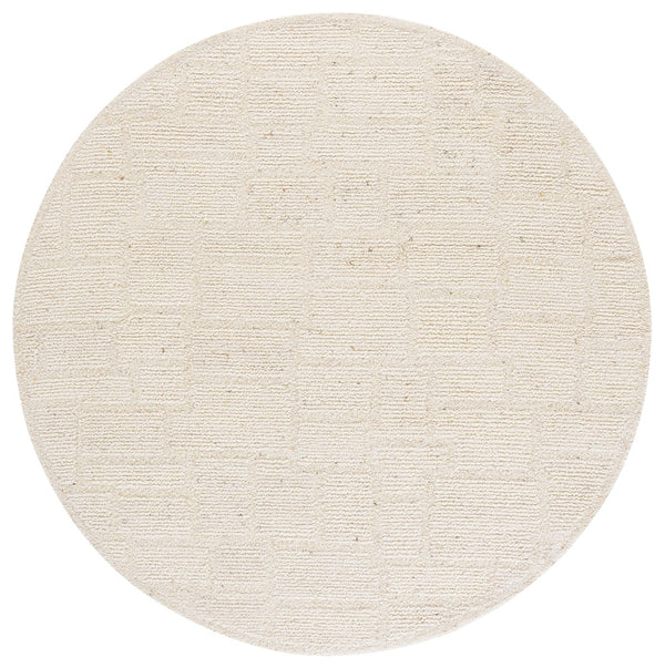 Safavieh Harvest Elegant Hand-tufted Runner Rug For Hallways - Luxurious Wool & Cotton Blend, India Craftsmanship Ivory 80% Wool 20% Cotton Hvt502a-6r