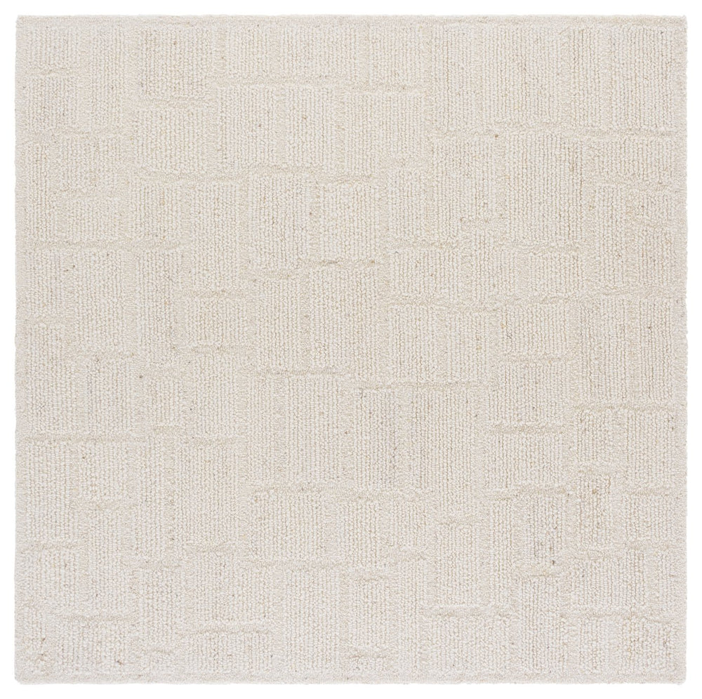 Safavieh Harvest Elegant Hand-tufted Runner Rug For Hallways - Luxurious Wool & Cotton Blend, India Craftsmanship Ivory 80% Wool 20% Cotton Hvt502a-6sq