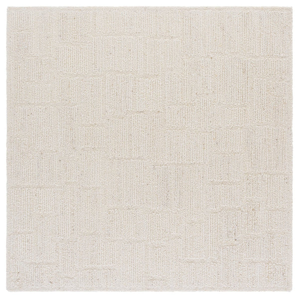 Safavieh Harvest Elegant Hand-tufted Runner Rug For Hallways - Luxurious Wool & Cotton Blend, India Craftsmanship Ivory 80% Wool 20% Cotton Hvt502a-6sq