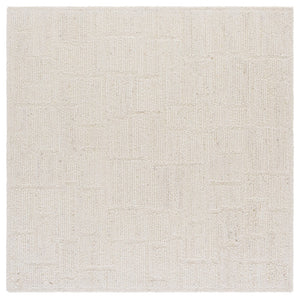 Safavieh Harvest Elegant Hand-tufted Area Rug For Cozy Living Spaces – Soft Wool And Cotton Blend Comfort Ivory 80% Wool 20% Cotton Hvt502a-9