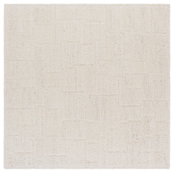 Safavieh Harvest Elegant Hand-tufted Area Rug For Cozy Living Spaces – Soft Wool And Cotton Blend Comfort Ivory 80% Wool 20% Cotton Hvt502a-9