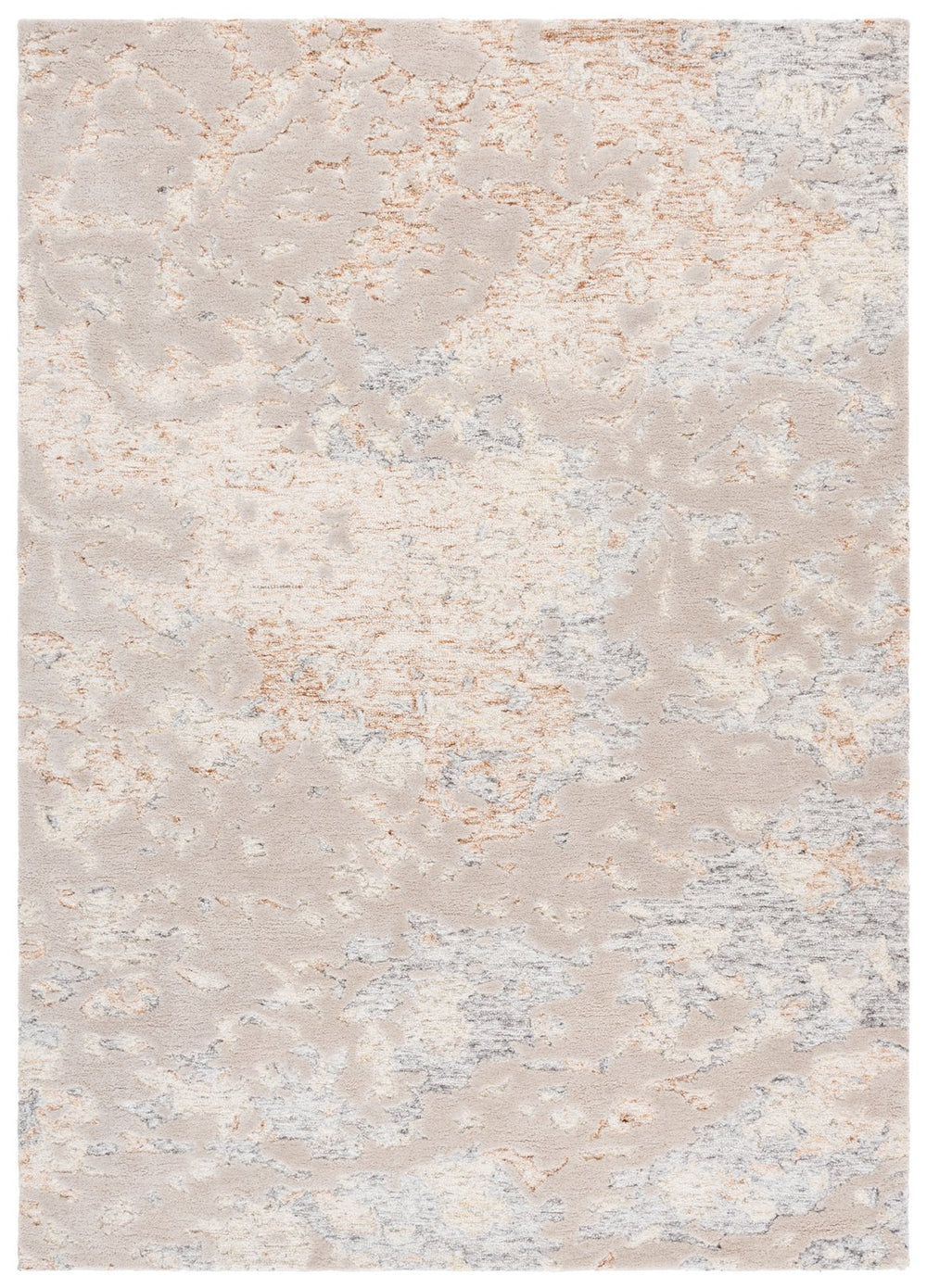 Safavieh Harvest Exquisite Area Rug - Modern Hand-tufted Design For Elegant Home Décor And Comfort Taupe ,Blue 80% Wool,20% Cotton Hvt702m-5