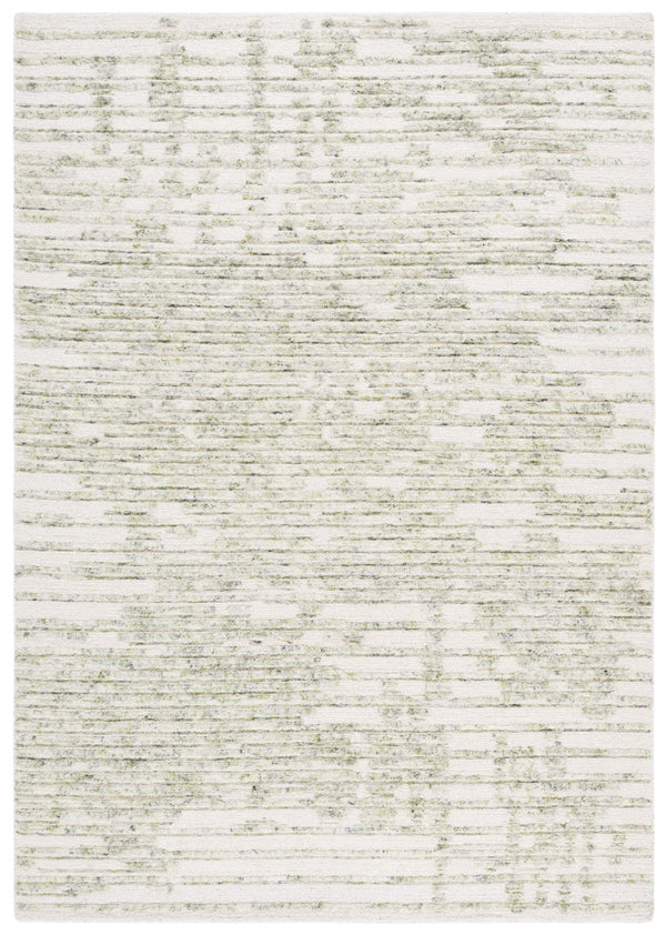 Safavieh Harvest Elegant Hand-tufted Wool And Cotton Rug For Modern Spaces – Sophisticated Home Decor Green ,Beige 80% Wool,20% Cotton Hvt704y-9