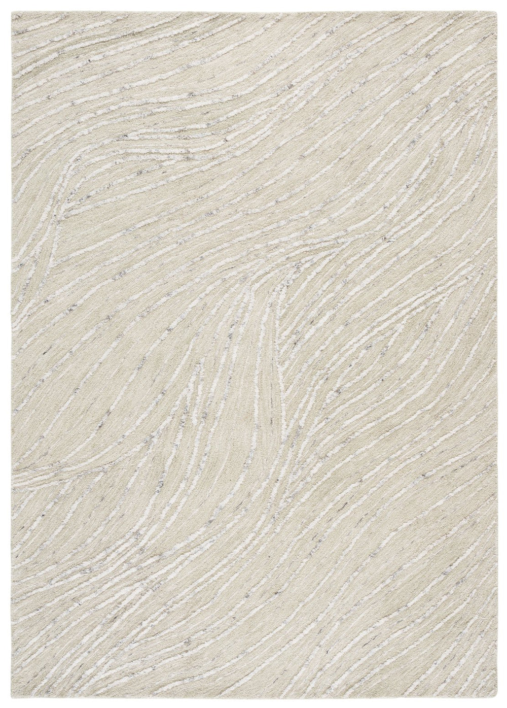 Safavieh Harvest Hand-tufted Area Rug - 5x8 Ft Cozy Luxury In Natural Wool & Cotton For Elegant Homes Light Green ,Grey 80% Wool,20% Cotton Hvt705y-5