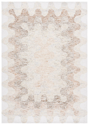 Safavieh Harvest Elegant Artisanal Rug For Modern Spaces – Soft Wool & Cotton Blend With Timeless Style Beige ,Brown 80% Wool,20% Cotton Hvt706t-29