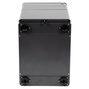 English Elm Warner Modern 3-Drawer Mobile Filing Cabinet with Locking Drawer & Anti-Tilt Safety for Offices Black HZ-CHPL-01-BK-GG