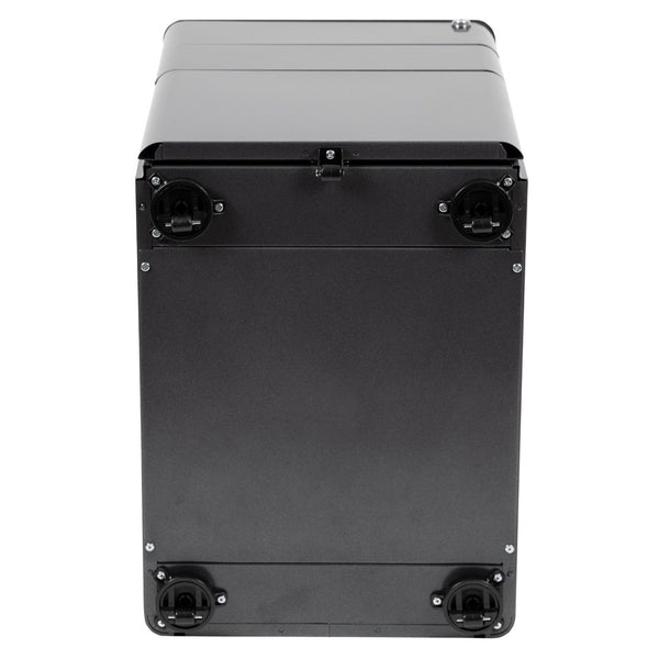 English Elm Warner Modern 3-Drawer Mobile Filing Cabinet with Locking Drawer & Anti-Tilt Safety for Offices Black HZ-CHPL-01-BK-GG