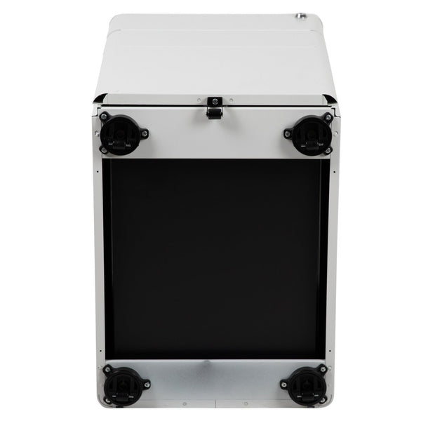 English Elm Warner Modern 3-Drawer Mobile Filing Cabinet with Locking Drawer & Anti-Tilt Safety for Offices White HZ-CHPL-01-W-GG