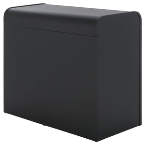 Safavieh Sidekick Compact Rolling Fitness Storage Rack With Pull Out Shelf For Home Gym BLACK HZ0122