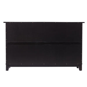 Safavieh Holly Martin Chekshire Woven Rattan Cabinet With Brass Hardware For Entryway Storage HZ1003005
